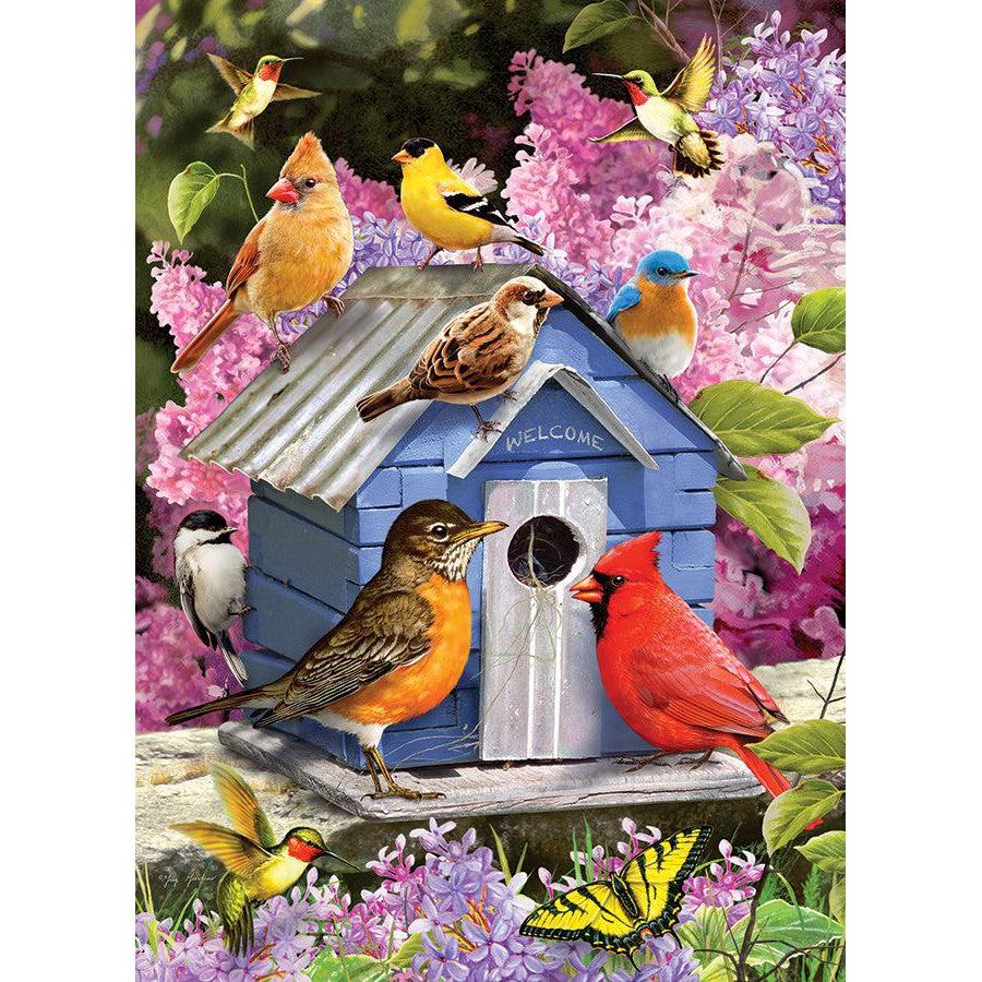 Spring Birdhouse - 500 Piece Jigsaw Puzzle