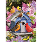 Spring Birdhouse - 500 Piece Jigsaw Puzzle