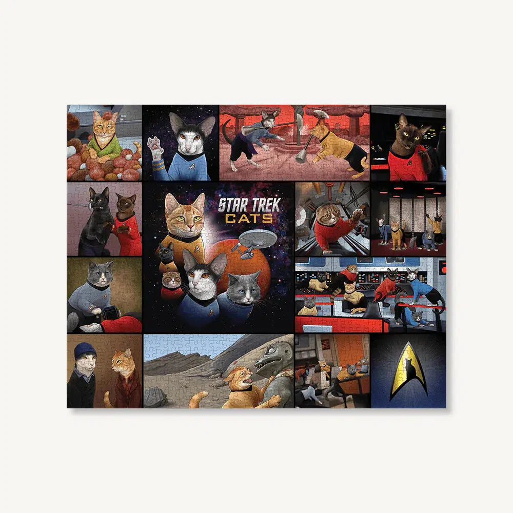Star Trek Cats – 1000 Piece Jigsaw Puzzle