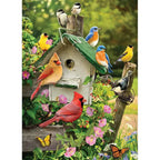 Summer Birdhouse - 500 Piece Jigsaw Puzzle