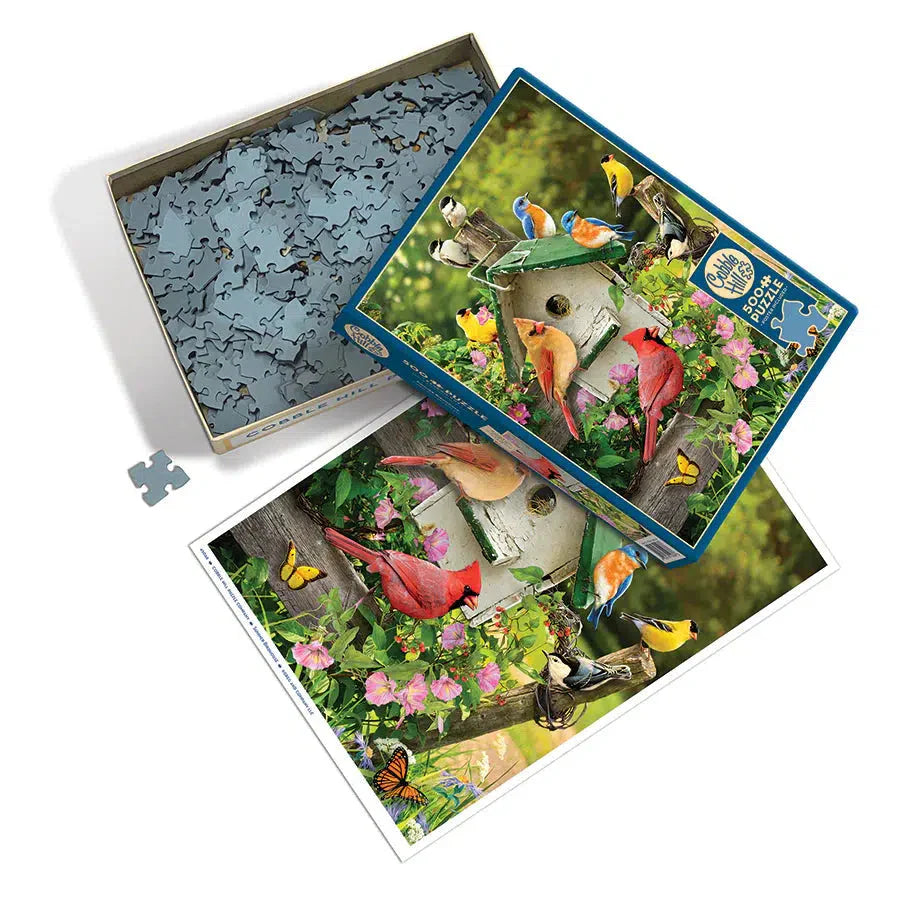 Summer Birdhouse - 500 Piece Jigsaw Puzzle