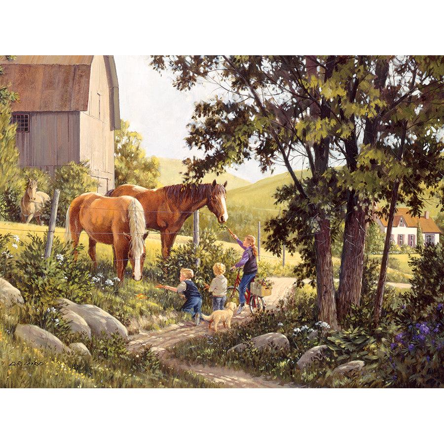 Summer Horses - 500 Piece Jigsaw Puzzle