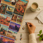 Wild West National Parks - 500 Piece Jigsaw Puzzle