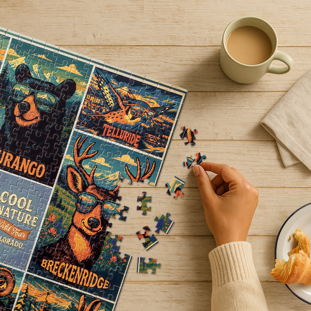Cool By Nature: A Wild Tour of Colorado - 500 Piece Jigsaw Puzzle