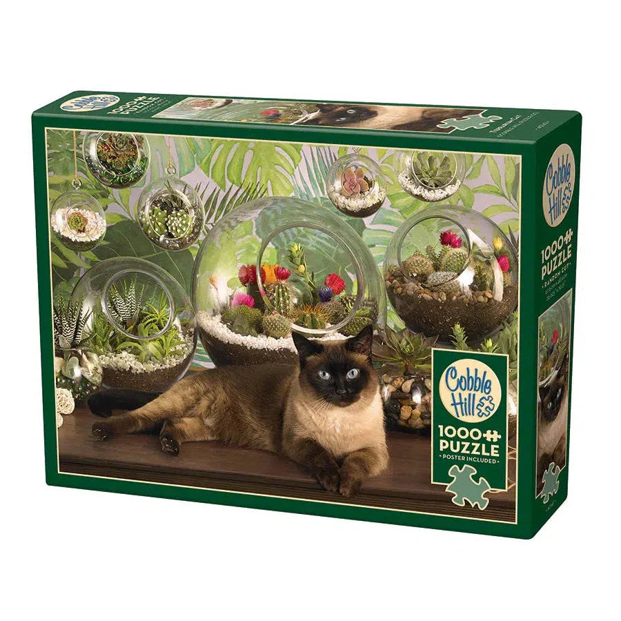 Terrarium Cat – 1000 Piece Jigsaw Puzzle