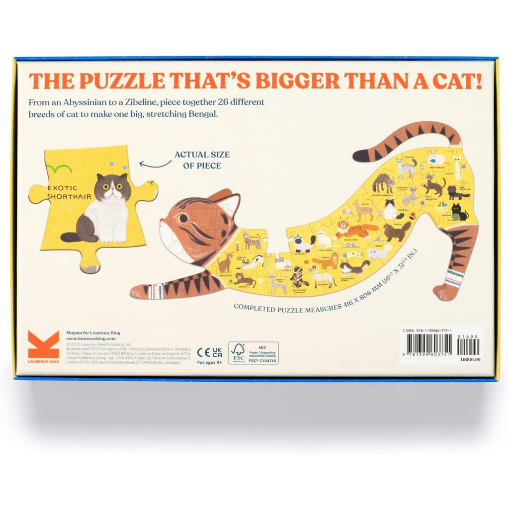 The A-Z of Cats – 50 Piece Jigsaw Puzzle