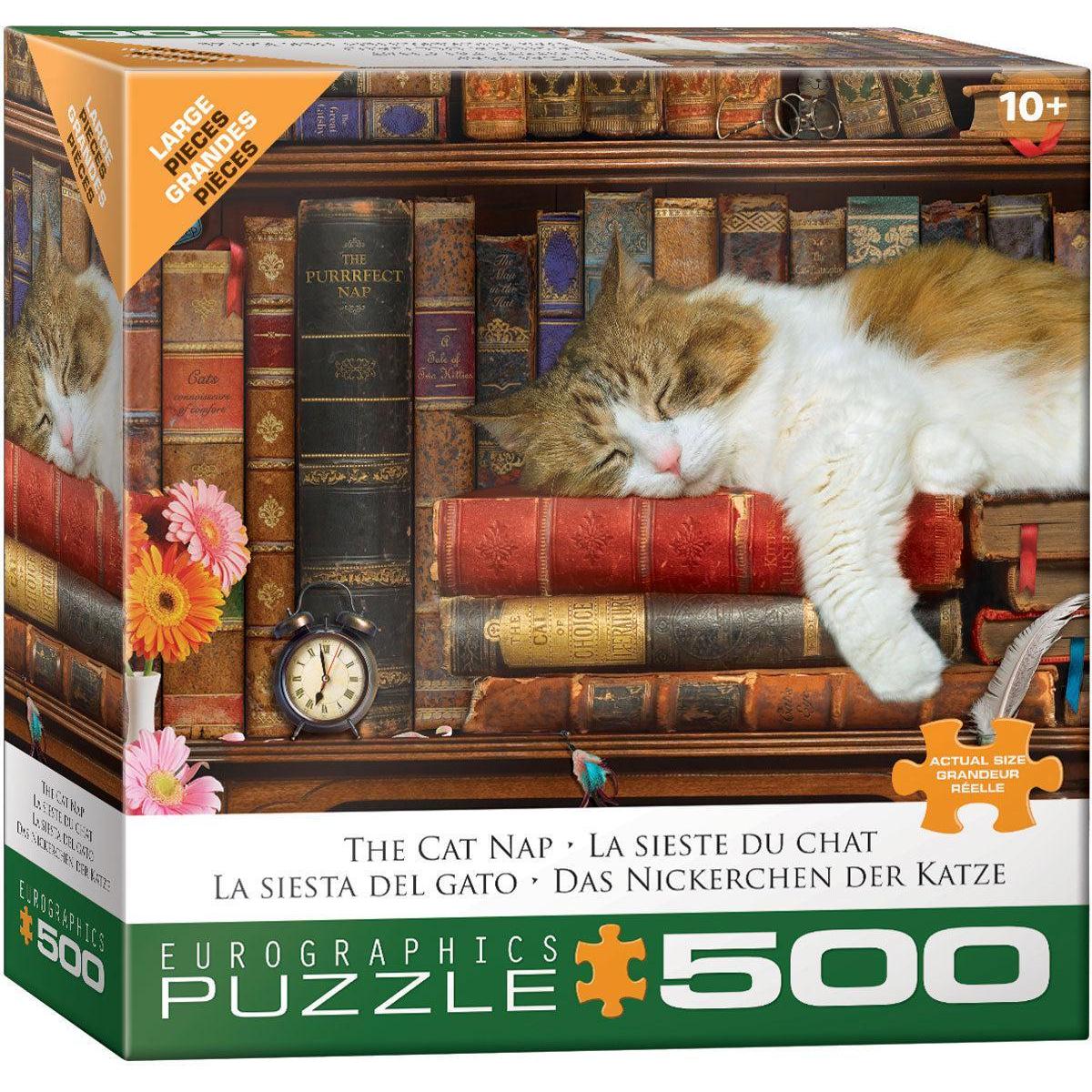 The Cat Nap – 500 Piece Jigsaw Puzzle