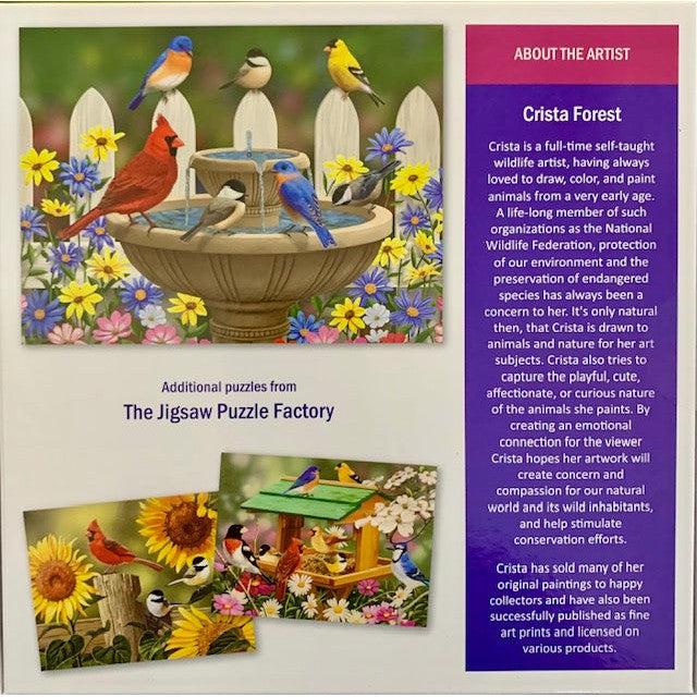 The Colors of Spring Songbirds - 500 Piece Jigsaw Puzzle