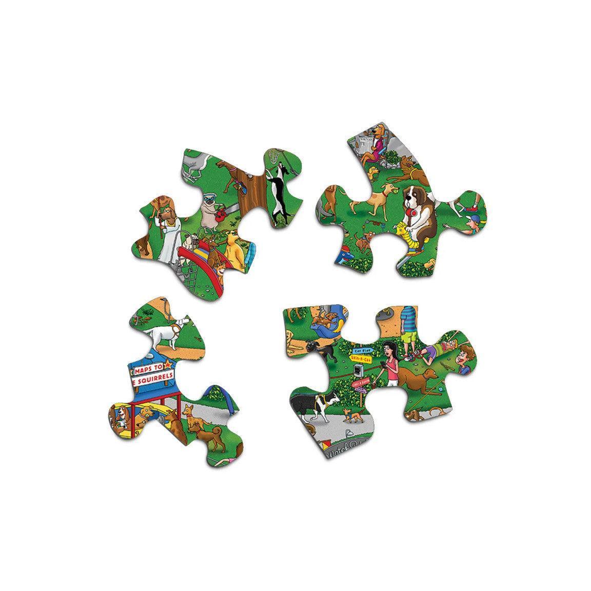 The Dog Park – Comic Dog 500 Piece Puzzle