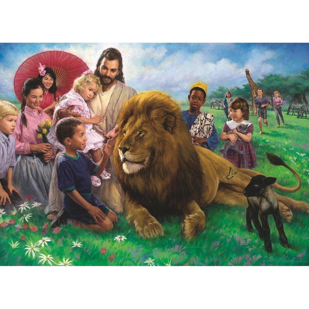 The Lion & the Lamb – 500 Piece Jigsaw Puzzle