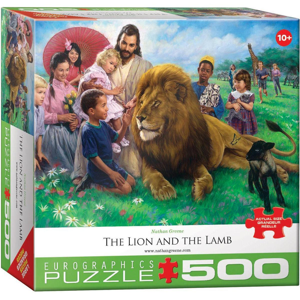 The Lion & the Lamb – 500 Piece Jigsaw Puzzle