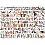 The World of Cats – Cat Breeds 1000 Piece Puzzle