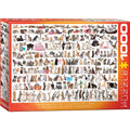 The World of Cats – Cat Breeds 1000 Piece Puzzle