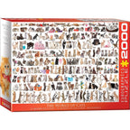 The World of Cats – Cat Breeds 2000 Piece Puzzle for Adults