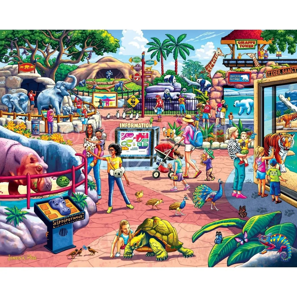 The Zoo – 210 Piece Jigsaw Puzzle