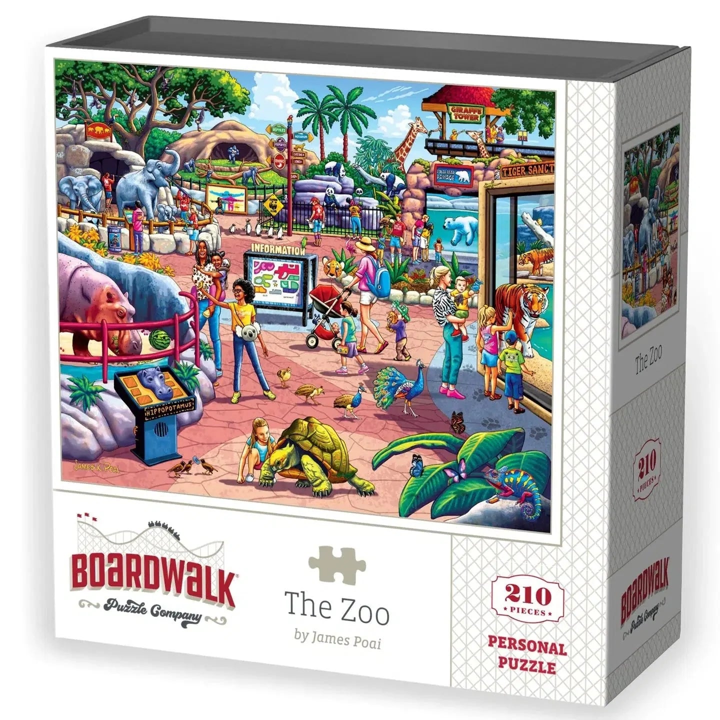 The Zoo – 210 Piece Jigsaw Puzzle