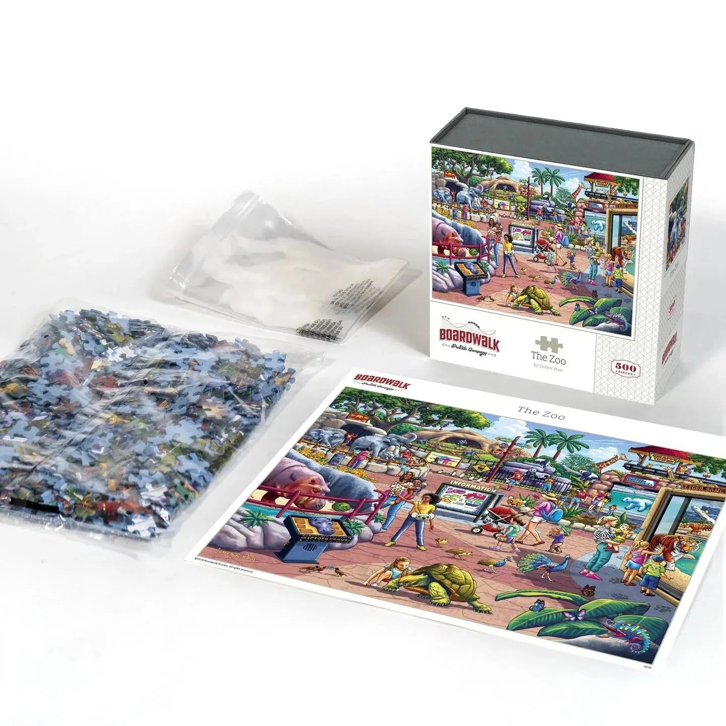 The Zoo – 500 Piece Jigsaw Puzzle