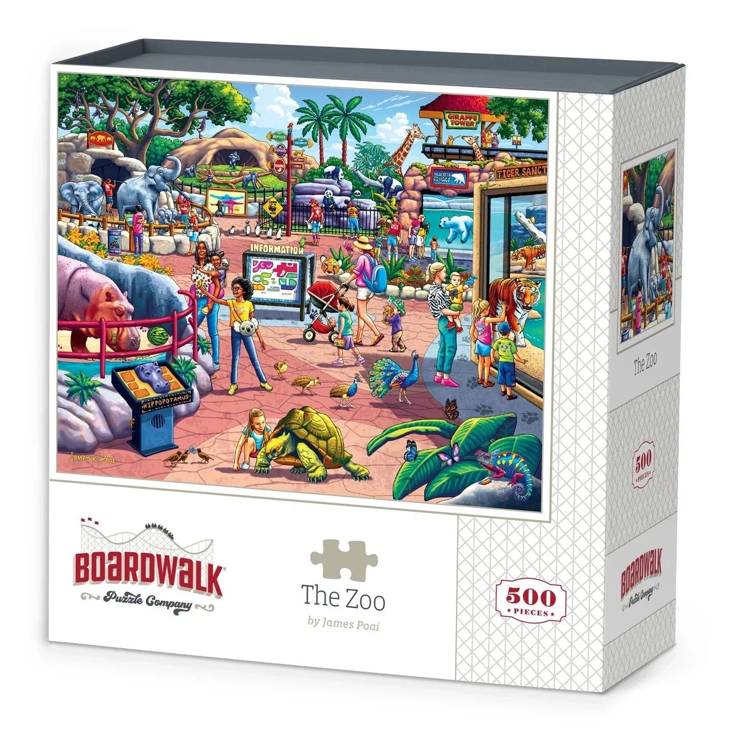 The Zoo – 500 Piece Jigsaw Puzzle