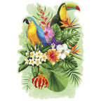 Tropical Birds - 300 Piece Wood Jigsaw Puzzle