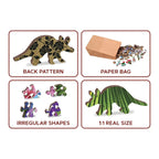 Tropical Birds - 300 Piece Wood Jigsaw Puzzle