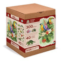 Tropical Birds - 300 Piece Wood Jigsaw Puzzle