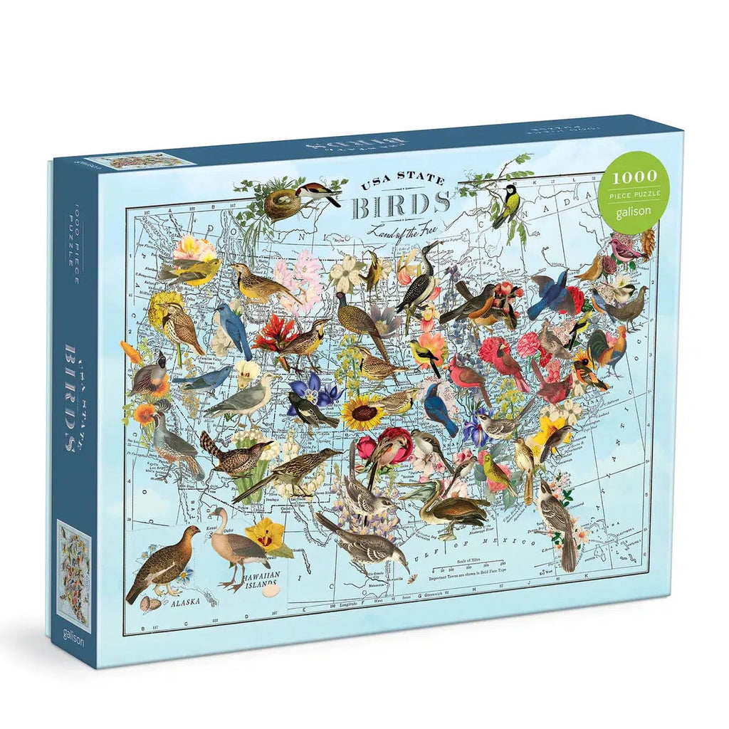 USA State Birds - 1000 Piece Jigsaw Puzzle