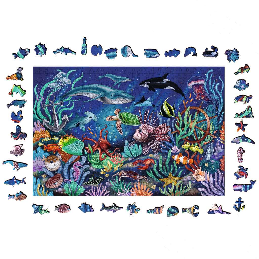Under the Sea – 500 Piece Wood Puzzle