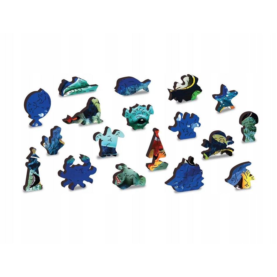 Underwater Adventures – 200 Piece Wood Puzzle