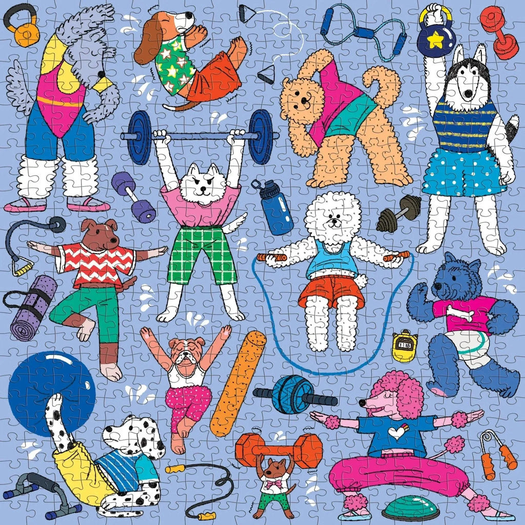 Well-Trained Dogs – 500 Piece Dog Puzzle