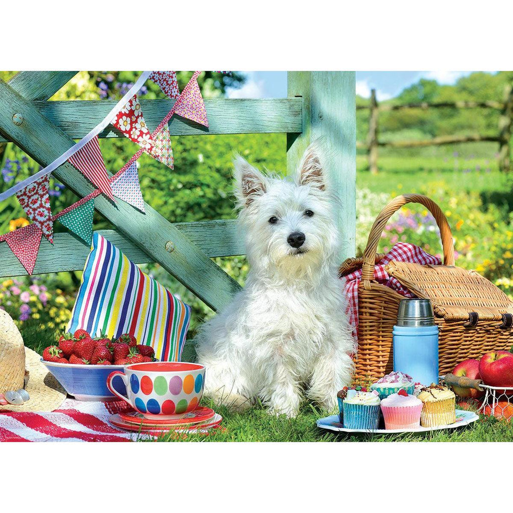 Westie Dog Picnic – 500 Piece Dog Puzzle