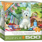 Westie Dog Picnic – 500 Piece Dog Puzzle