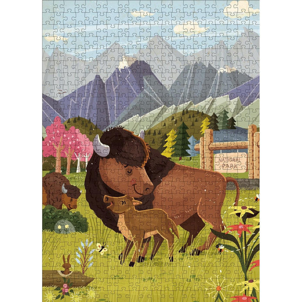 Wild & Wooly - 500 Piece Jigsaw Puzzle