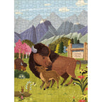 Wild & Wooly - 500 Piece Jigsaw Puzzle