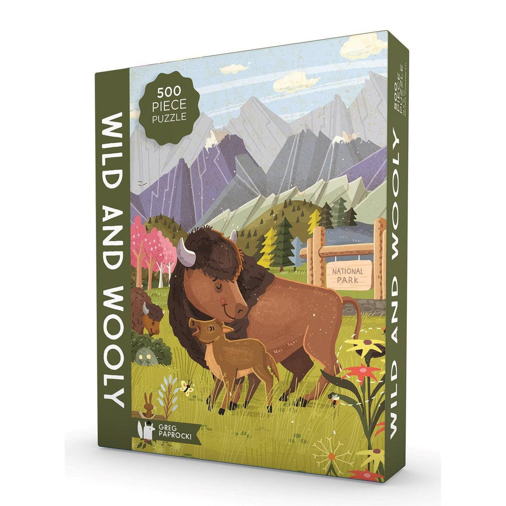Wild & Wooly - 500 Piece Jigsaw Puzzle