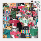 Wintry Cats – 500 Piece Jigsaw Puzzle