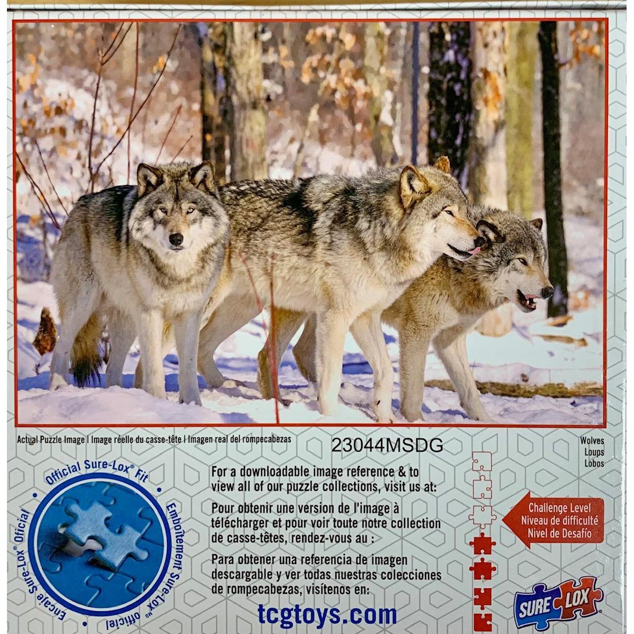 Wolves Wildlife - 500 Piece Jigsaw Puzzle