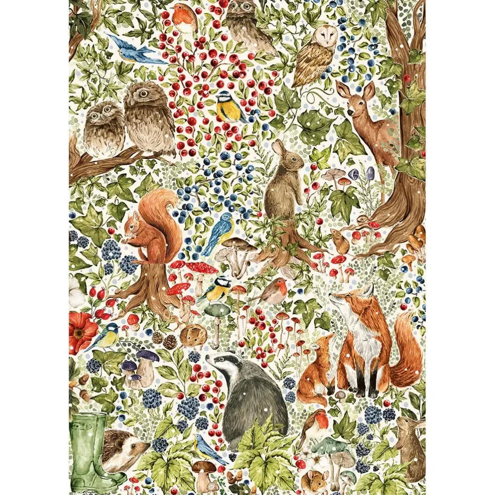 Woodland Wildlife - 1000 Piece Jigsaw Puzzle