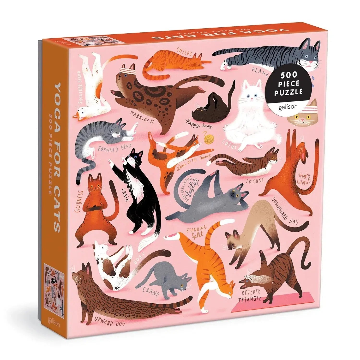 Yoga Cats – 500 Piece Jigsaw Puzzle
