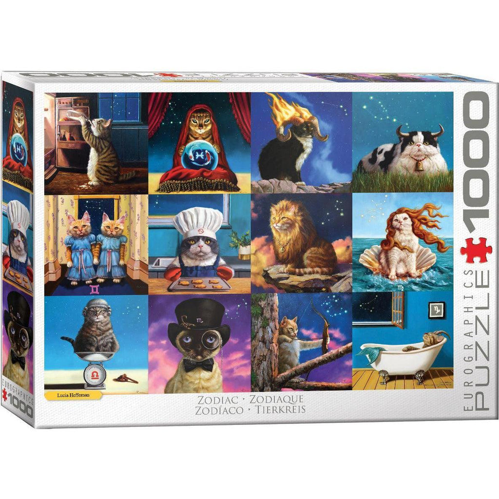 Zodiac Cats – 1000 Piece Jigsaw Puzzle