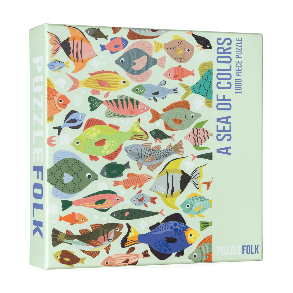 A Sea of Colors – Fish 1000 Piece Puzzle
