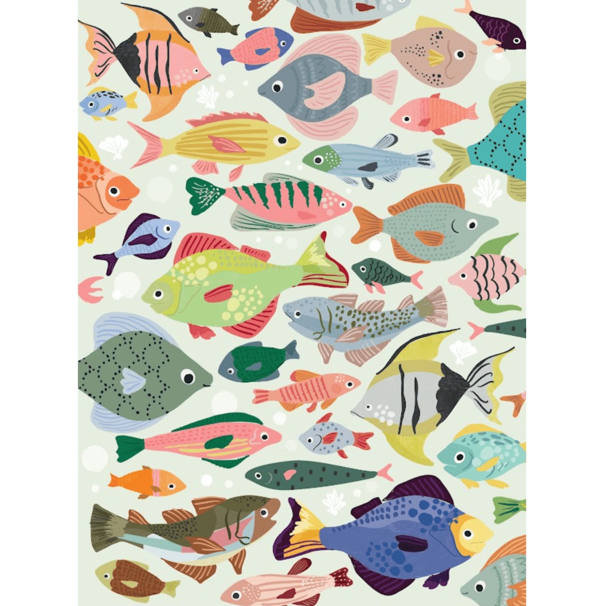 A Sea of Colors – Fish 1000 Piece Puzzle