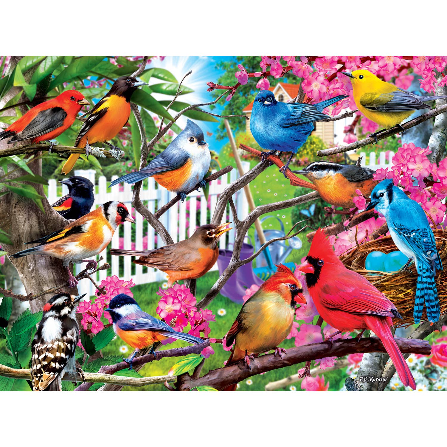 Hidden in the Branches - 300 Piece Jigsaw Puzzle