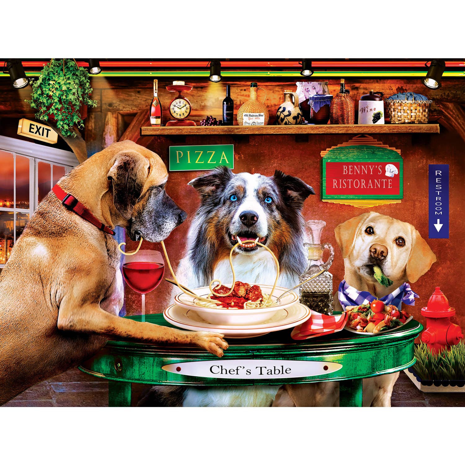 Benny's Ristorante - 300 Piece Jigsaw Puzzle