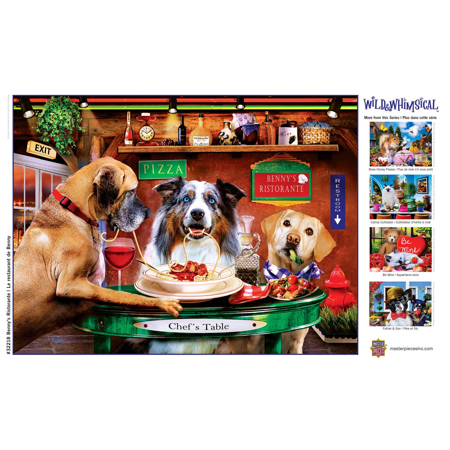 Benny's Ristorante - 300 Piece Jigsaw Puzzle