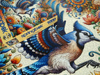 Blue Jay in Summer - 1000 Piece Jigsaw Puzzle