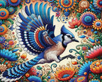 Blue Jay in Summer - 1000 Piece Jigsaw Puzzle