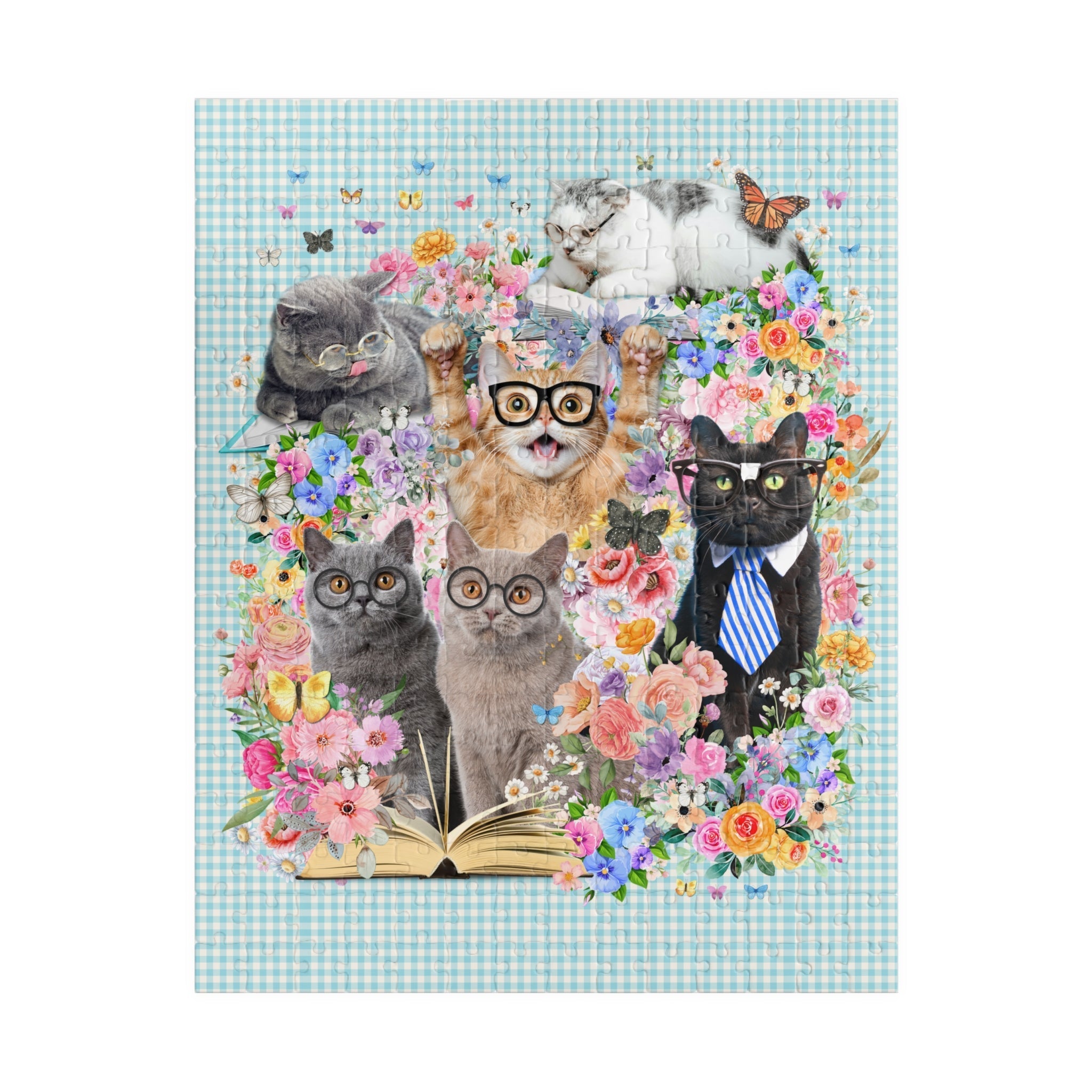 Bookish Cat Teacher – Jigsaw Puzzle