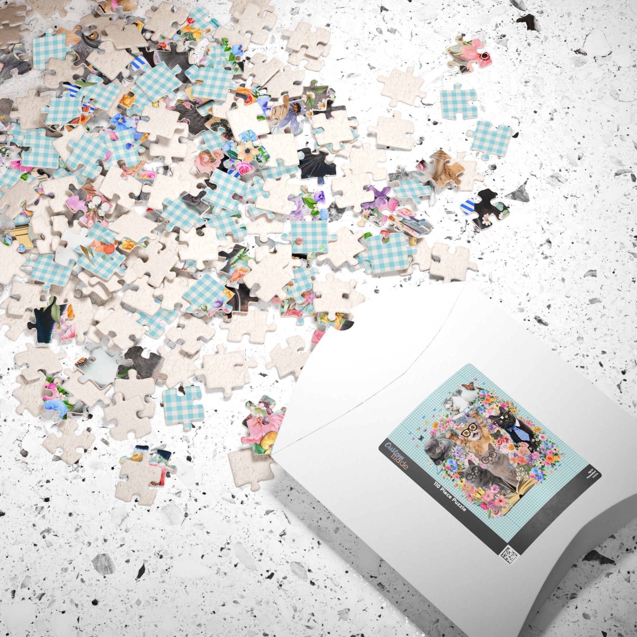 Bookish Cat Teacher – Jigsaw Puzzle