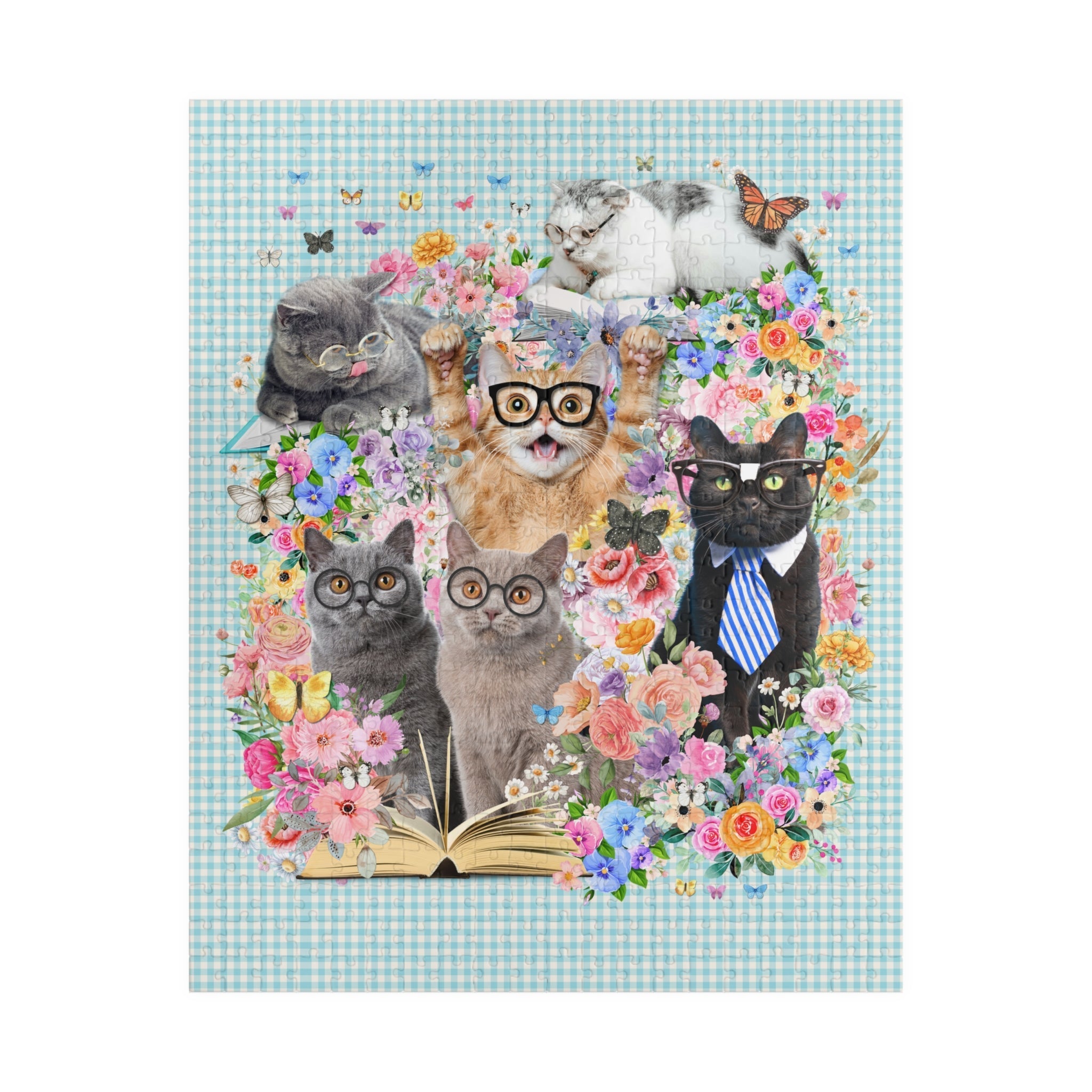 Bookish Cat Teacher – Jigsaw Puzzle