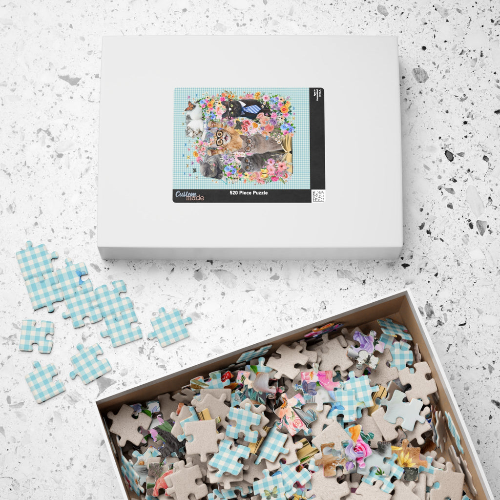 Bookish Cat Teacher – Jigsaw Puzzle